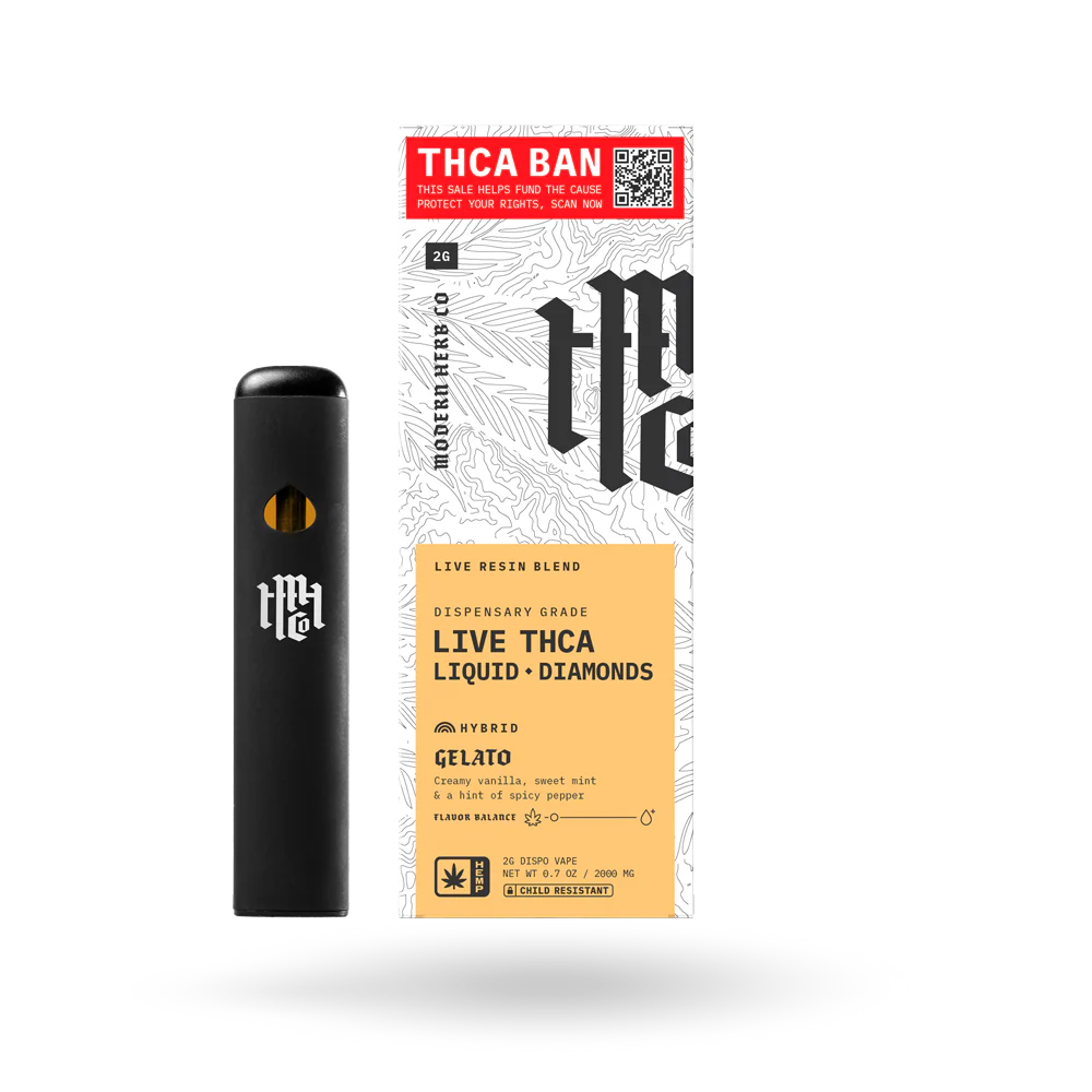 Modern Herb Co. | THCa Disposable Live Resin Liquid Diamonds | 2G
