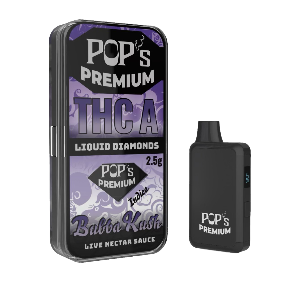POPS PREMIUM THC-A LIQUID DIAMONDS | Live Nectar Sauce | Disposable 2.5g