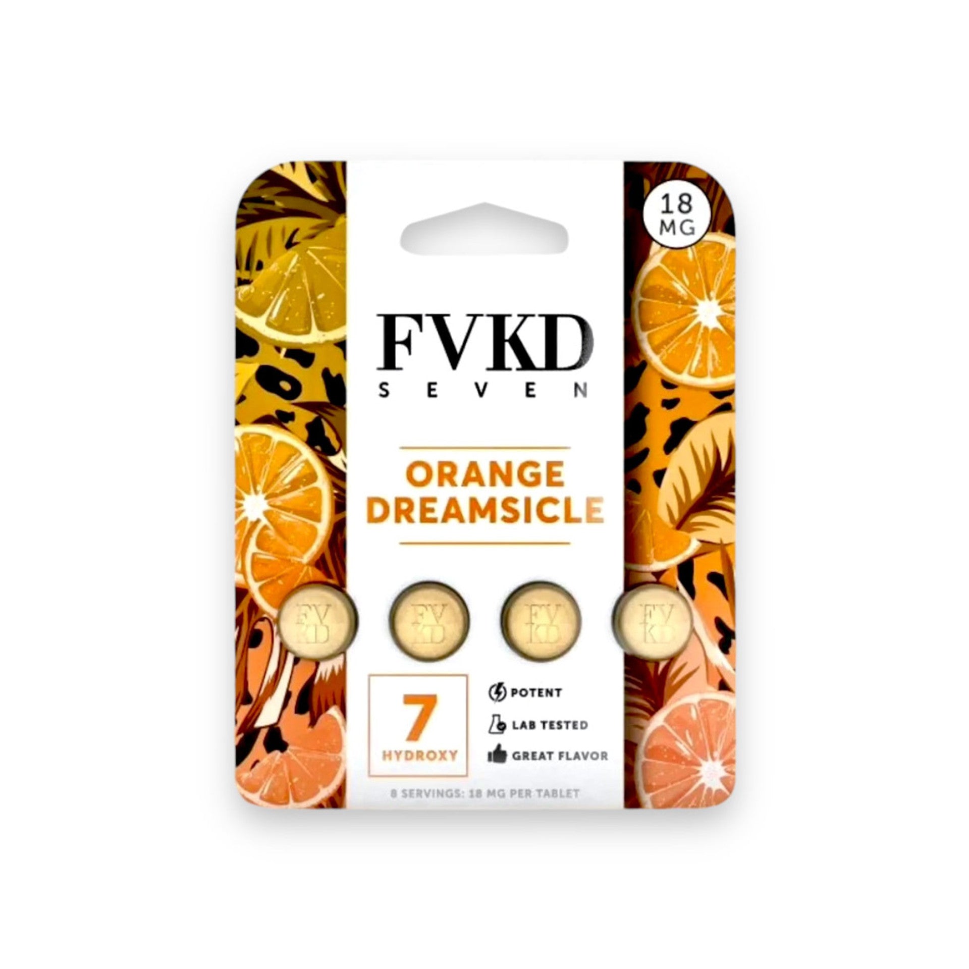 FVKD Seven (7-Hydroxy & Pseudoindoxyl Extract) Four Tablet Packs - Box of 10