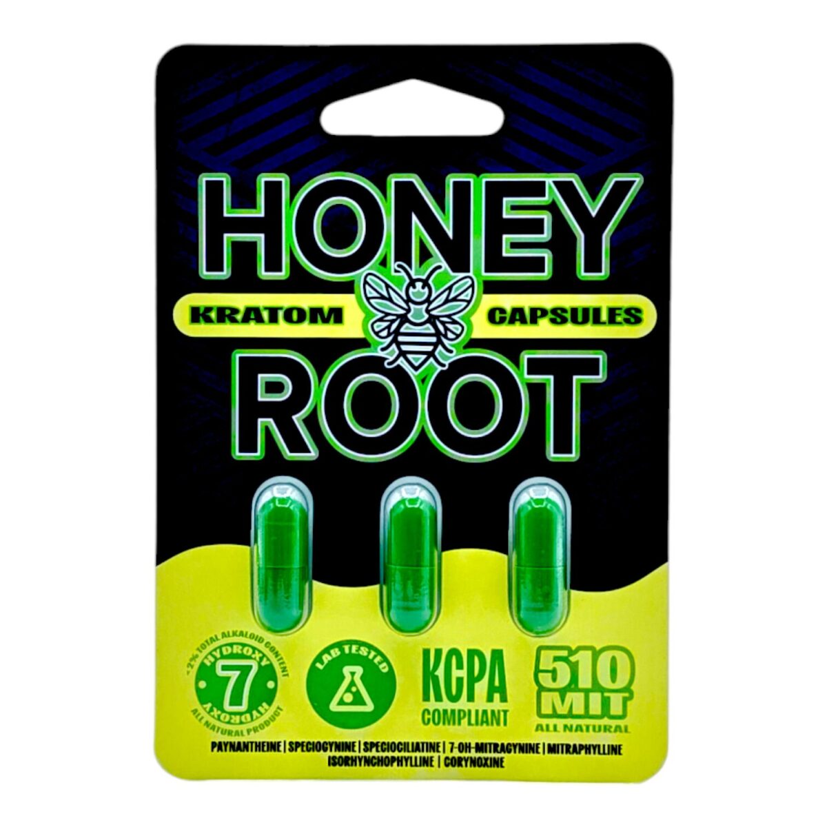 Kratom Capsules Blister | Pack 3 CT 510 MIT