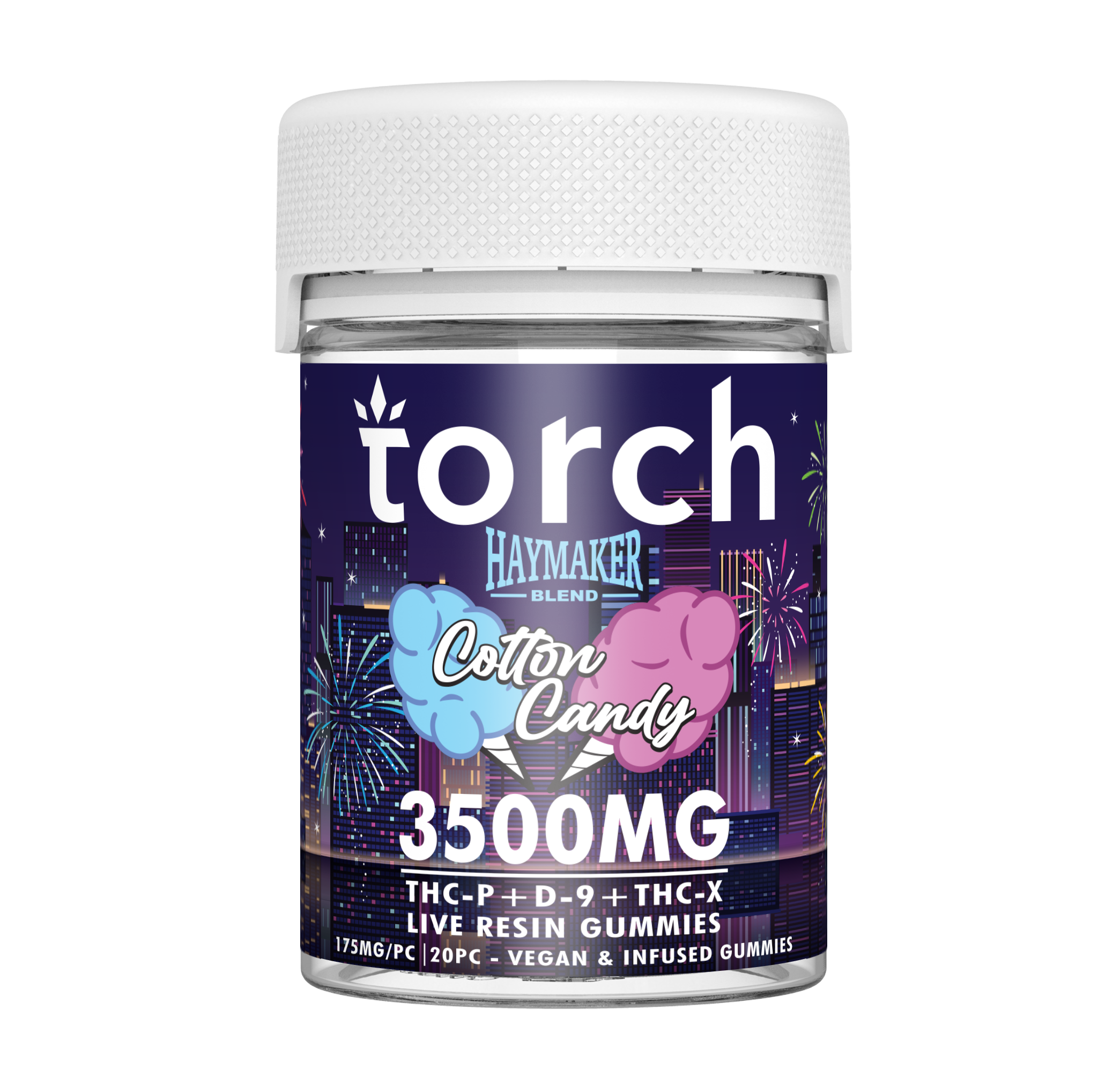 HAYMAKER BLEND GUMMIES | THC-P + D9 + THC-X | 3500mg