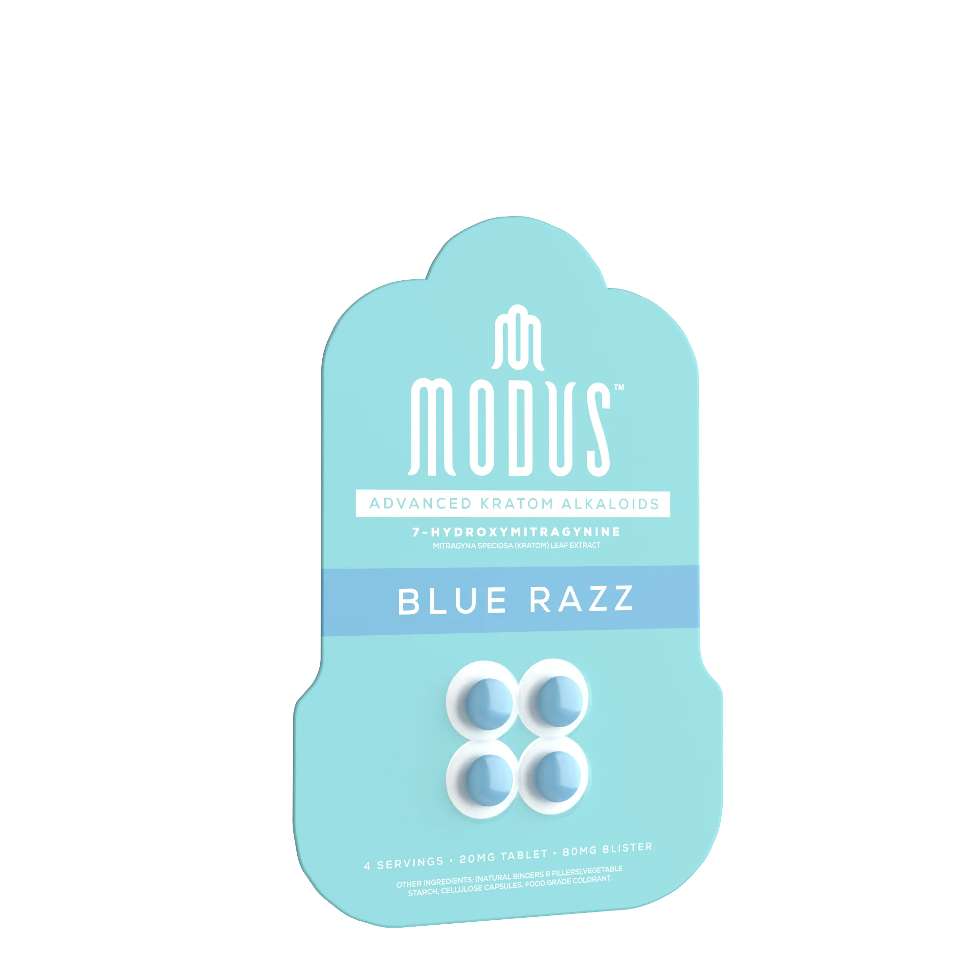 MODUS - 7OHM | 10- PACK | 4CT 20MG TABLETS - 80MG BLISTERS