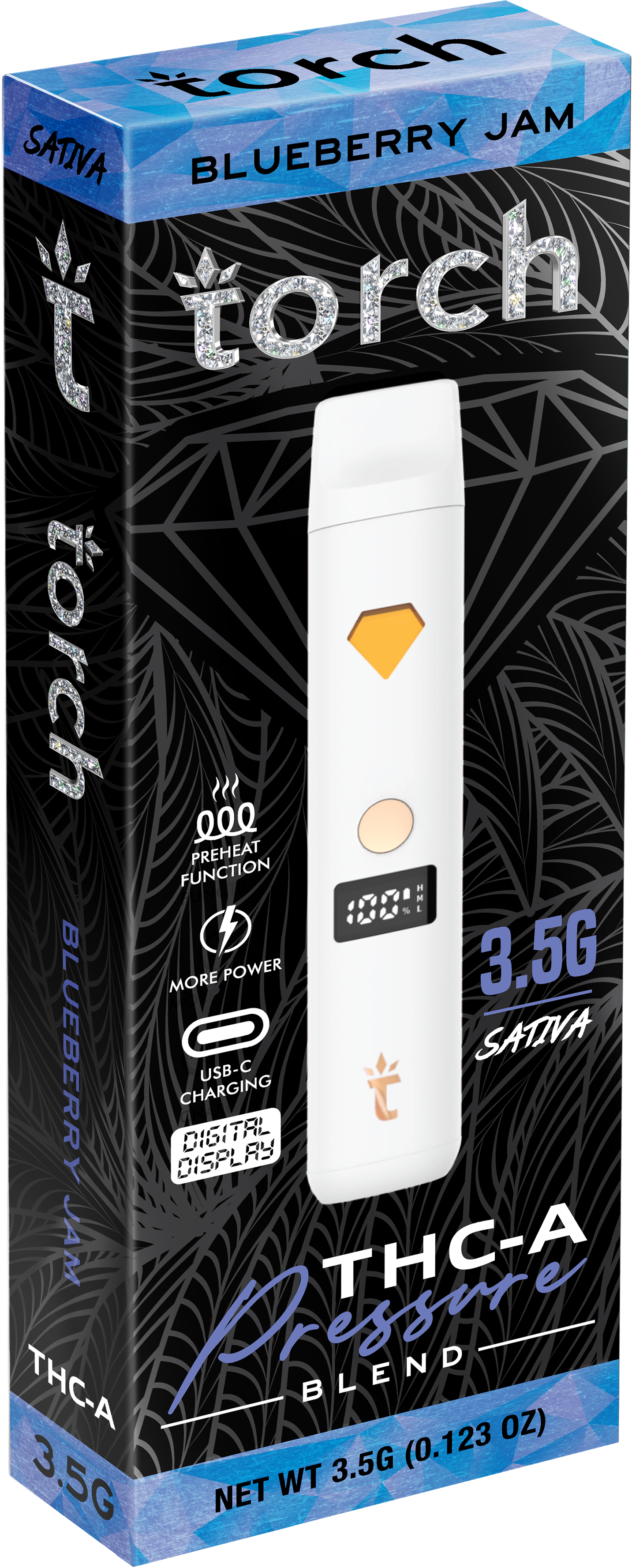 PRESSURE BLEND | THC-A | Disposable 3.5G | Box of 5