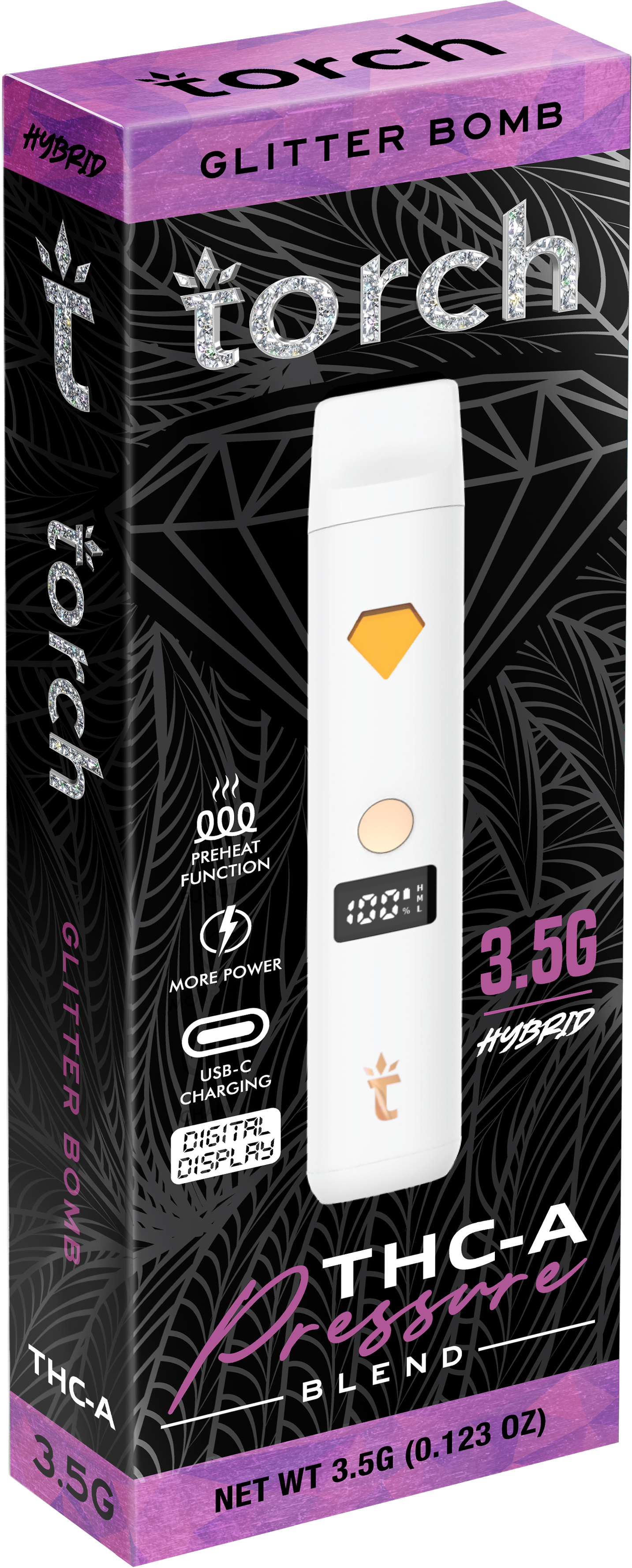 PRESSURE BLEND | THC-A | Disposable 3.5G | Box of 5