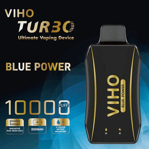 VIHO Turbo DISPOSABLE VAPE | 10,000 PUFFS | Box of 5