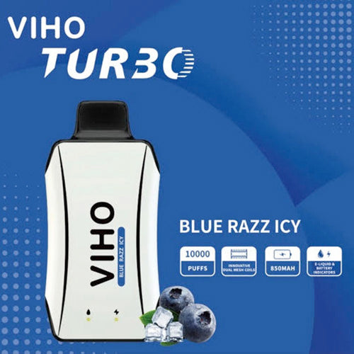 VIHO Turbo DISPOSABLE VAPE | 10,000 PUFFS | Box of 5