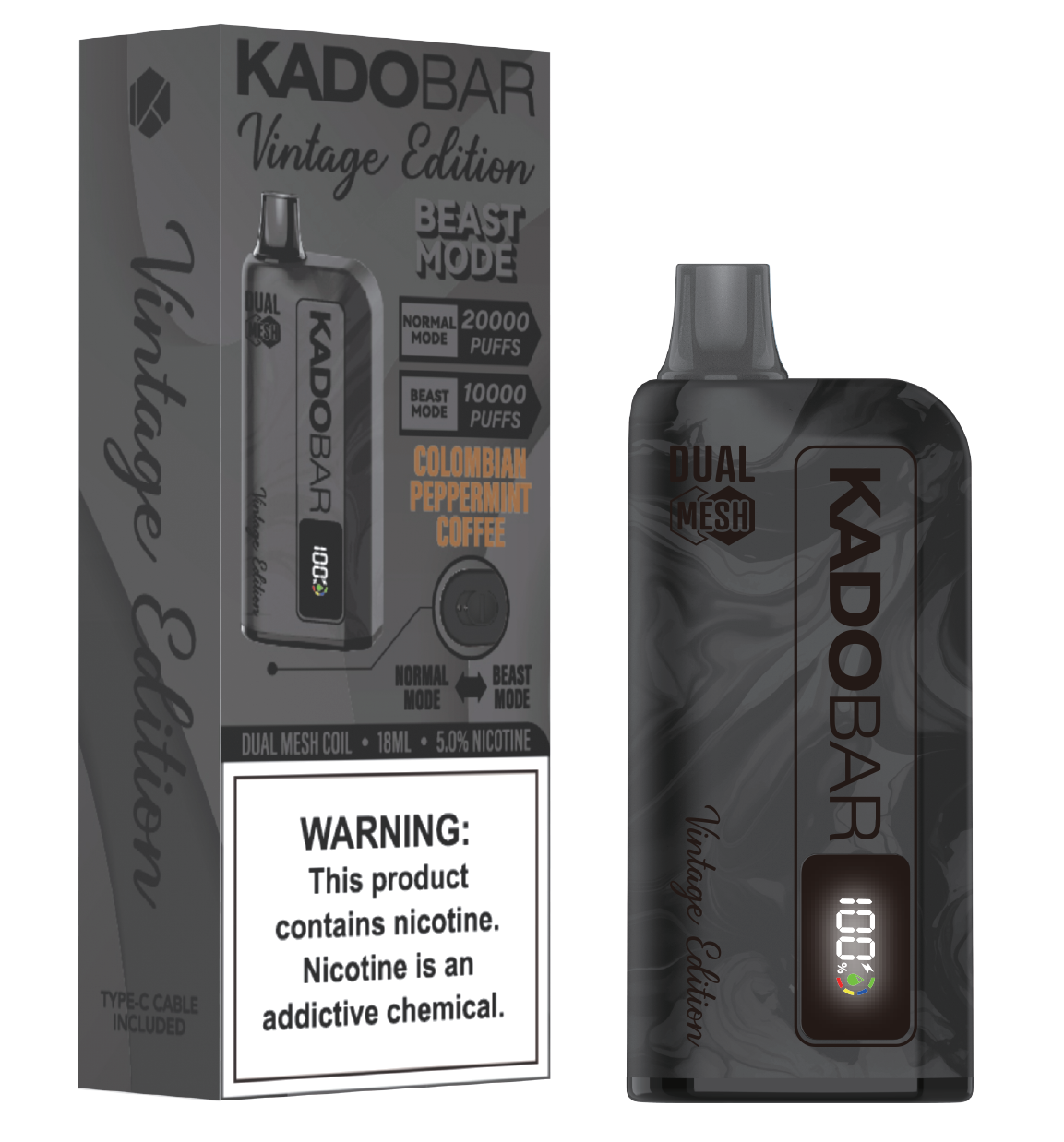 KADOBAR | VINTAGE EDITION | 20,000 PUFFS