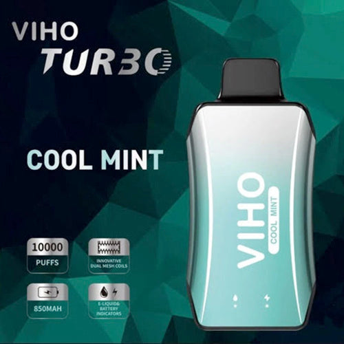 VIHO Turbo DISPOSABLE VAPE | 10,000 PUFFS | Box of 5