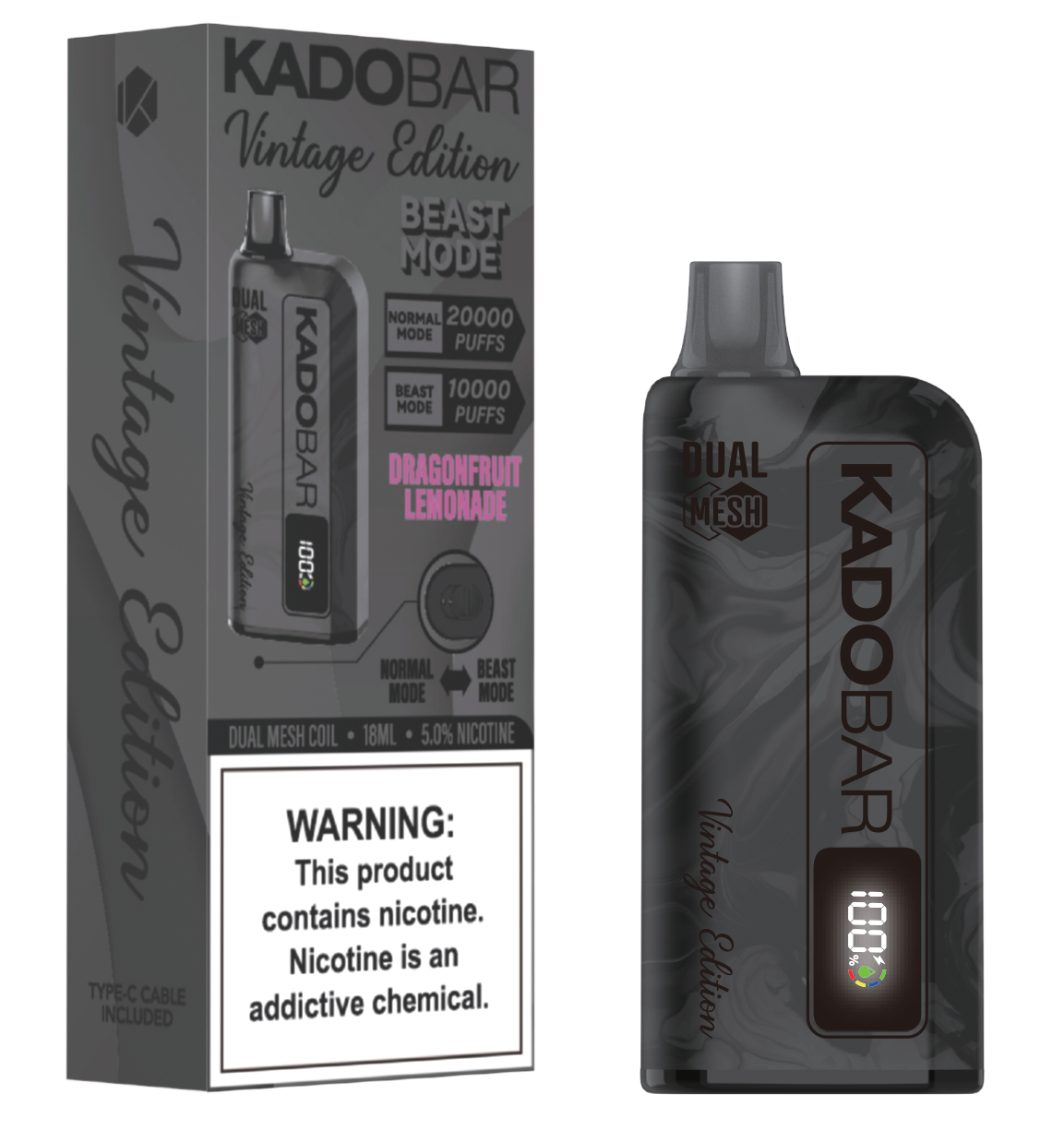 KADOBAR | VINTAGE EDITION | 20,000 PUFFS