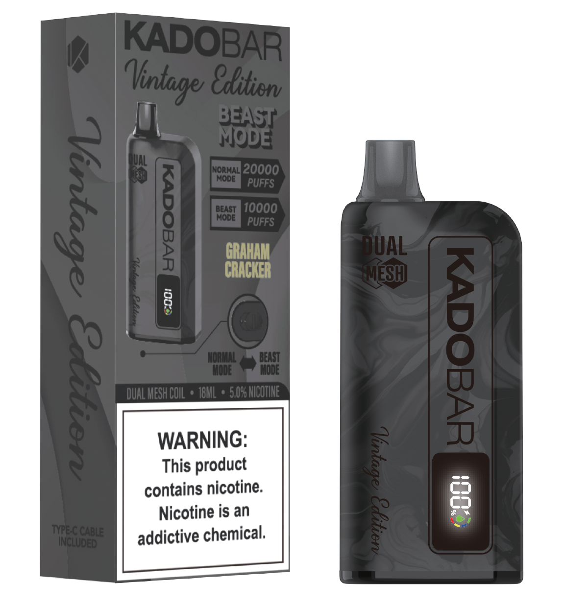 KADOBAR | VINTAGE EDITION | 20,000 PUFFS