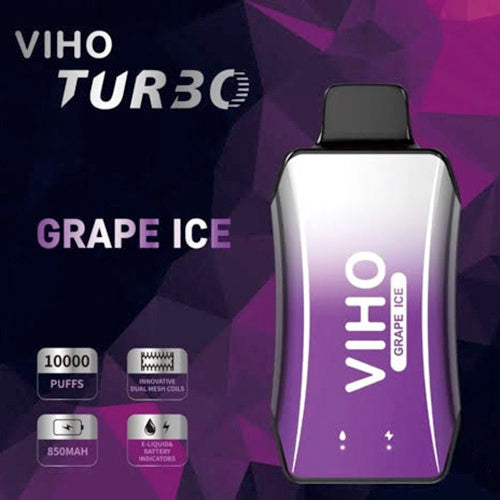VIHO Turbo DISPOSABLE VAPE | 10,000 PUFFS | Box of 5