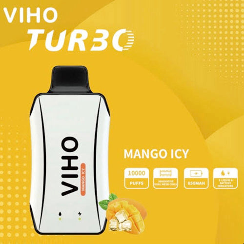 VIHO Turbo DISPOSABLE VAPE | 10,000 PUFFS | Box of 5