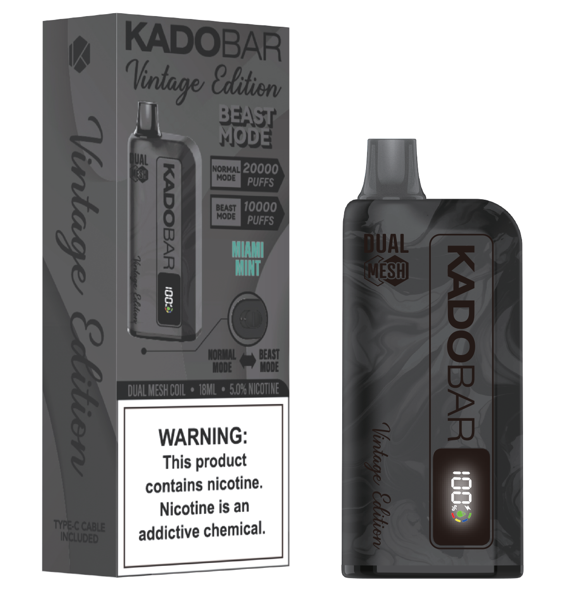 KADOBAR | VINTAGE EDITION | 20,000 PUFFS