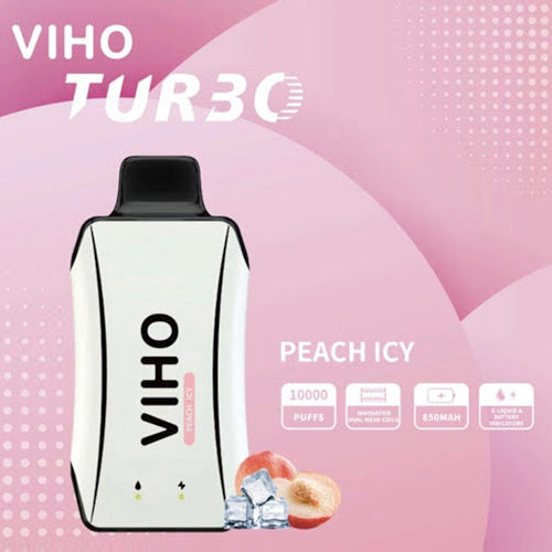 VIHO Turbo DISPOSABLE VAPE | 10,000 PUFFS | Box of 5