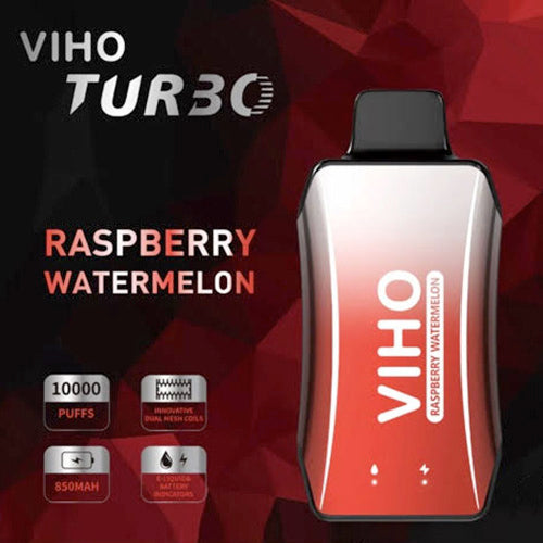 VIHO Turbo DISPOSABLE VAPE | 10,000 PUFFS | Box of 5