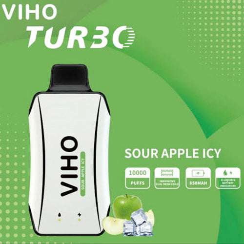 VIHO Turbo DISPOSABLE VAPE | 10,000 PUFFS | Box of 5