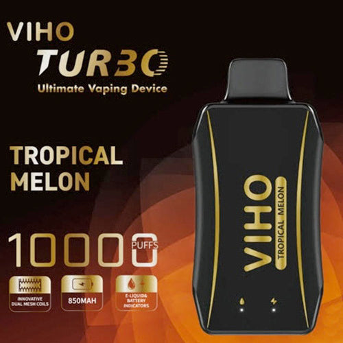 VIHO Turbo DISPOSABLE VAPE | 10,000 PUFFS | Box of 5