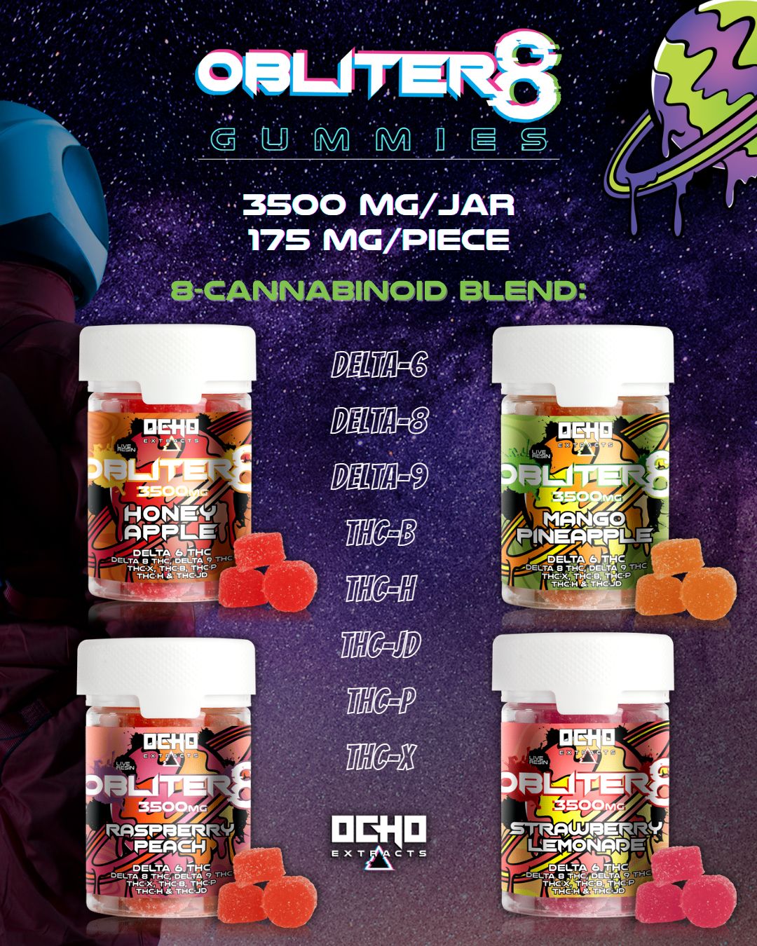OCHO OBLITTER8 GUMMIES