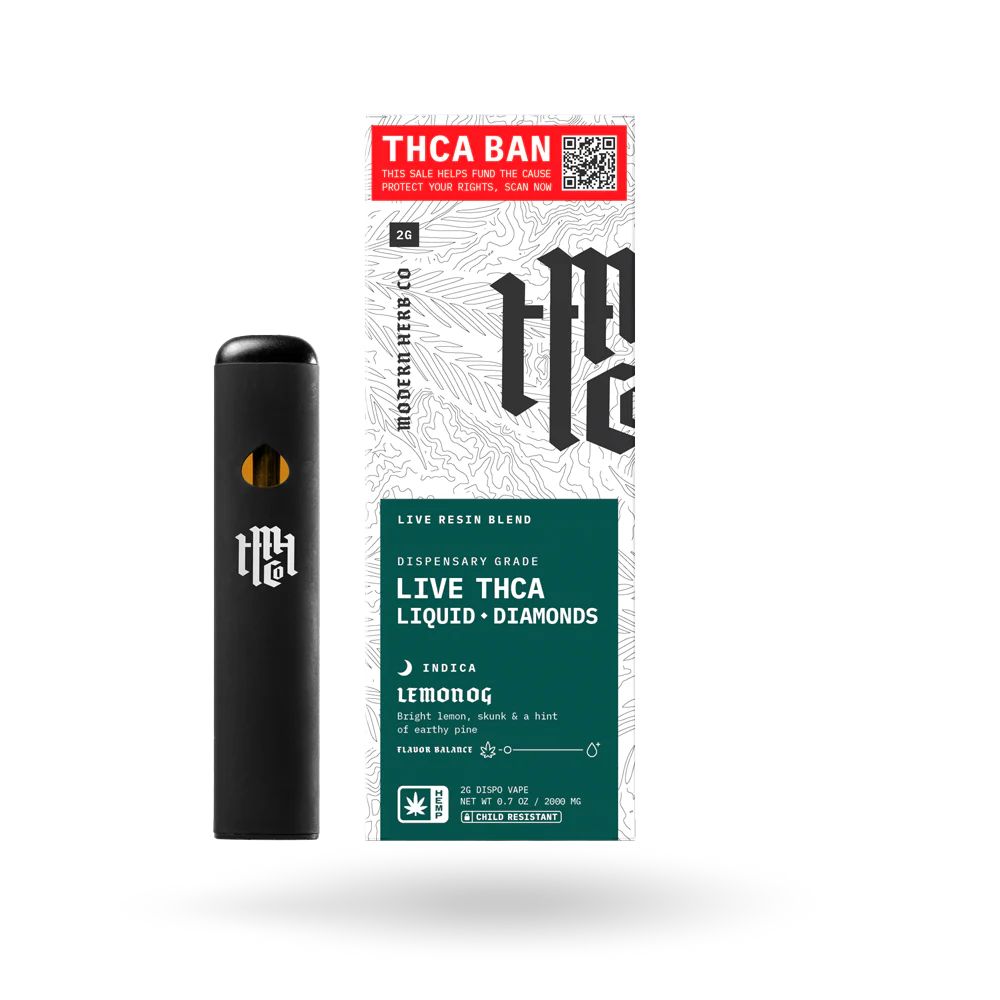 Modern Herb Co. | THCa Disposable Live Resin Liquid Diamonds | 2G