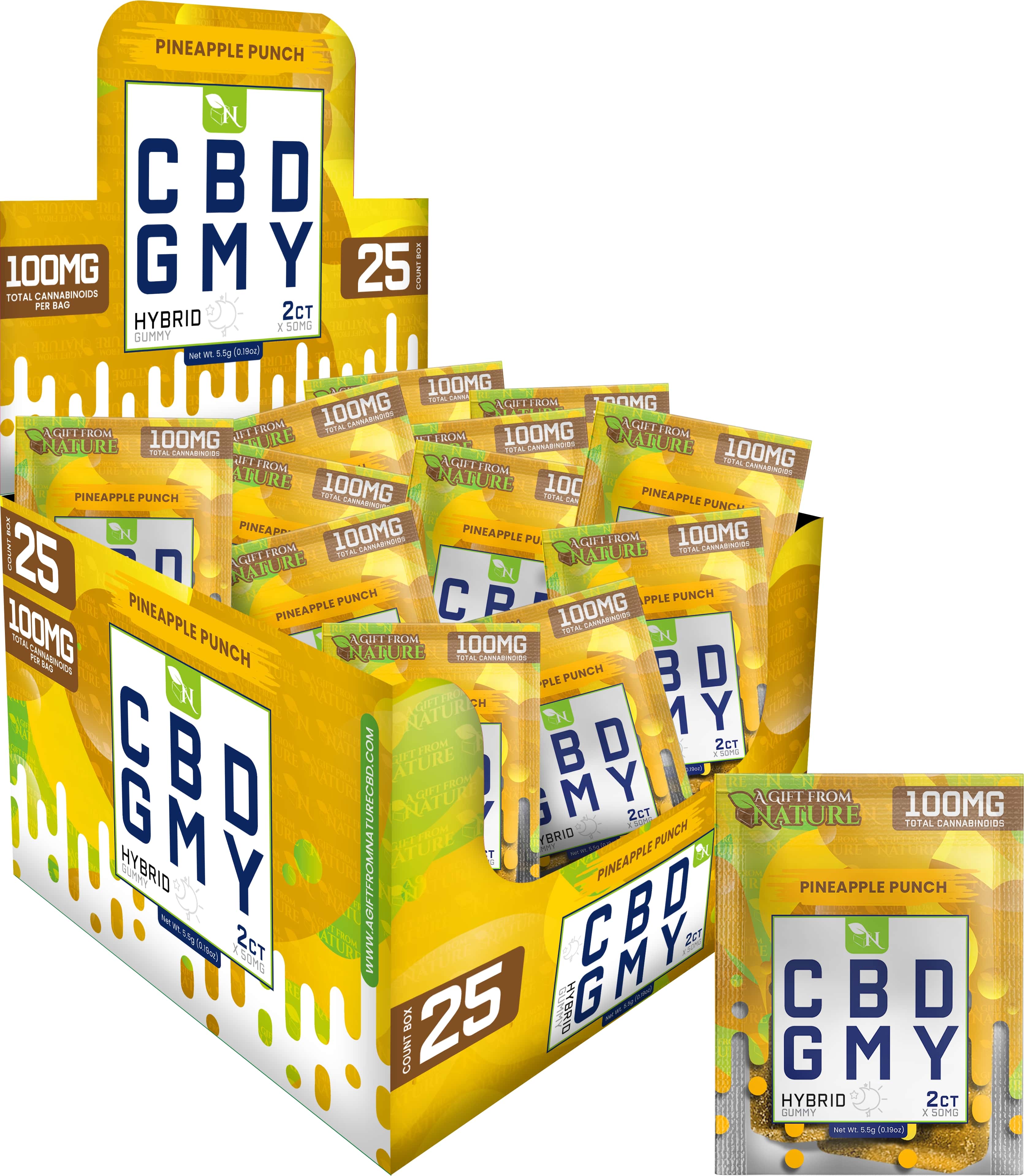 CBD GMY 2CT | BOX OF 25