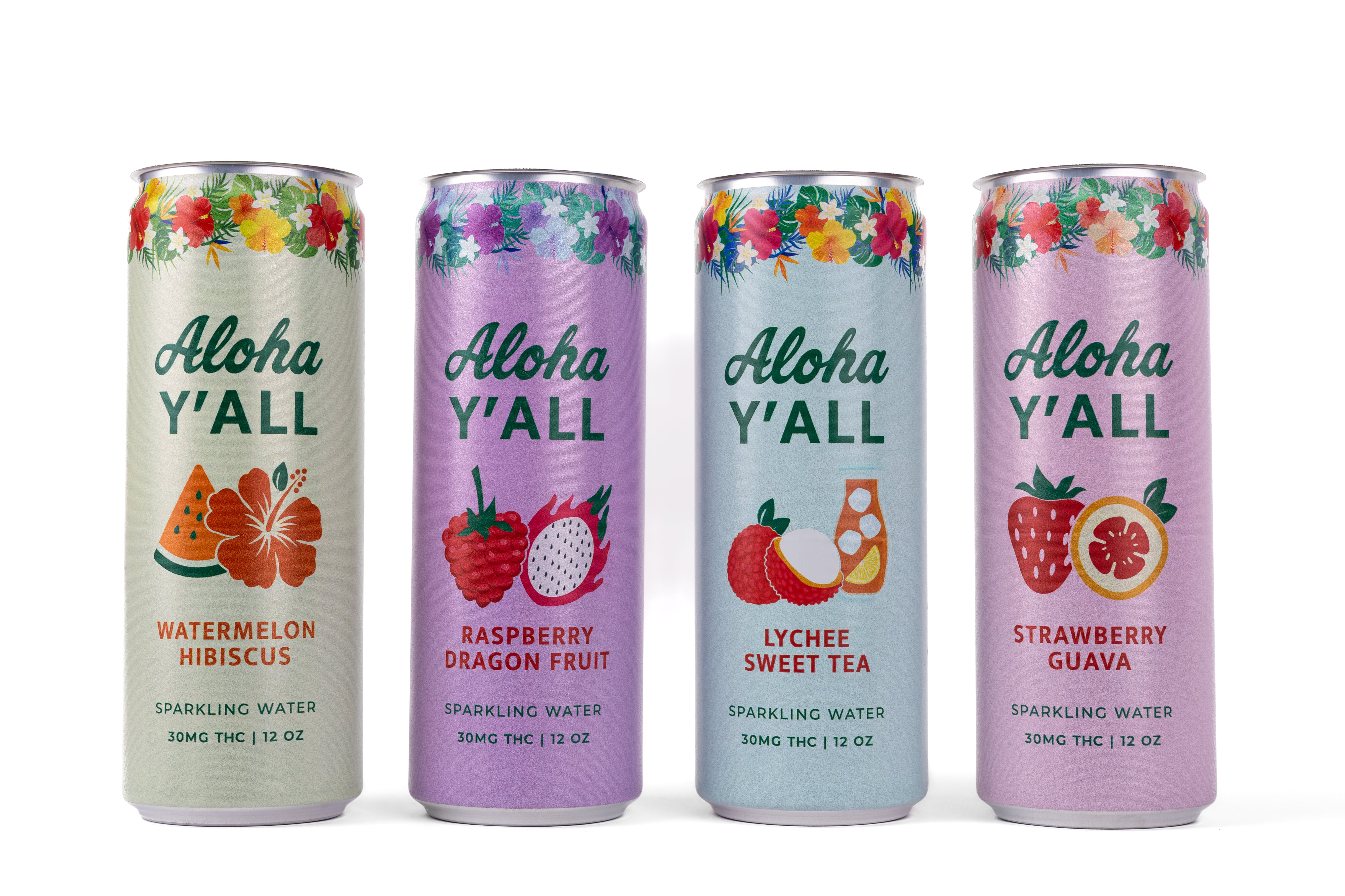 Aloha Y’ALL - D9 - Sparkling Water - 30MG