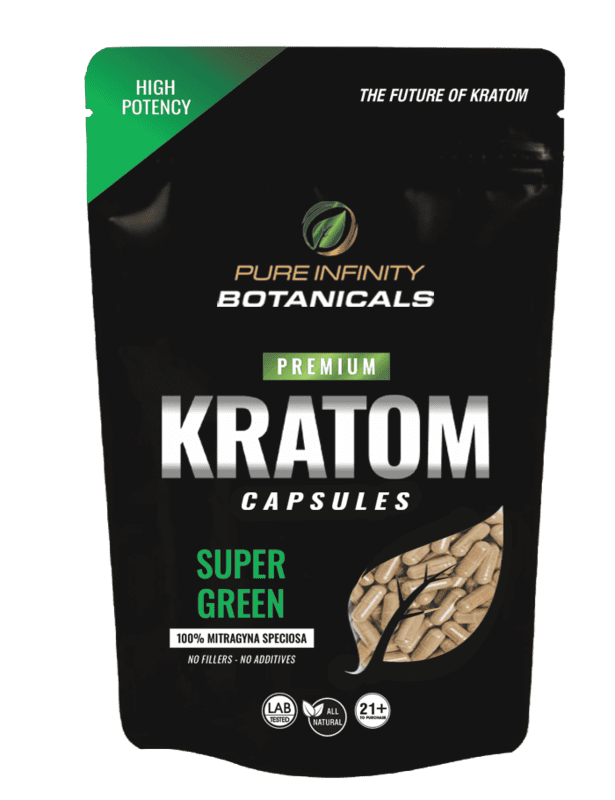 PIB CAPSULES Kratom Extract 50ct/100ct/250ct