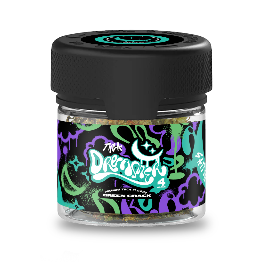 DREAMER THC-A Flower | 4g | Box of 8 Jars