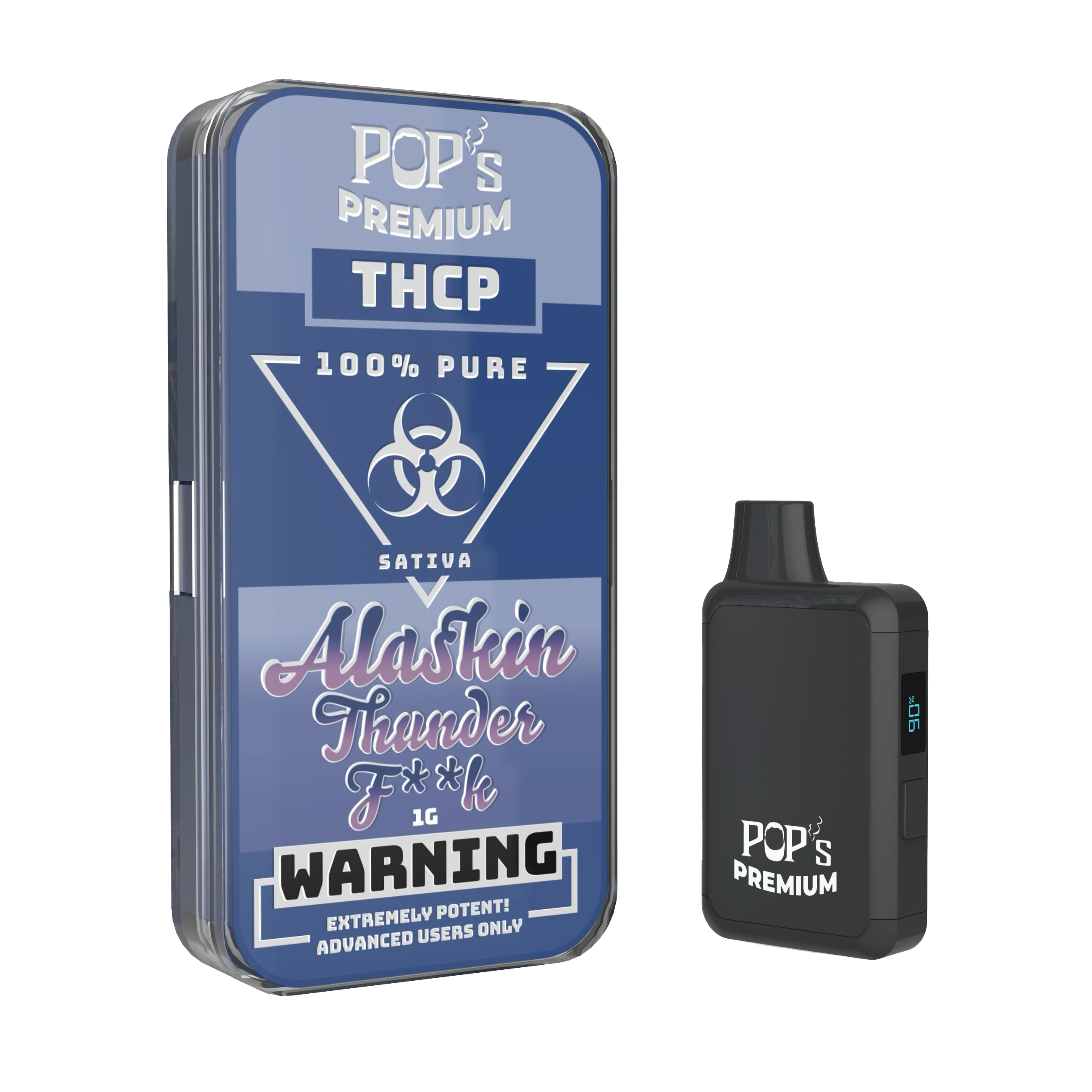 POPs Premium THC-P  | Extreme Potency | Disposable 1g