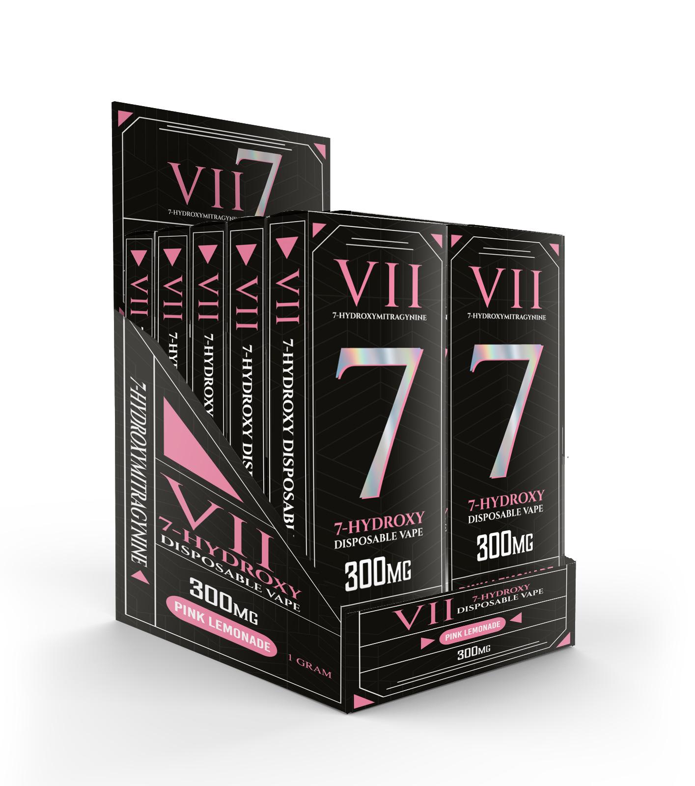 VII - 7 Hydroxy Vape - 300mg - 1g (Box of 10)