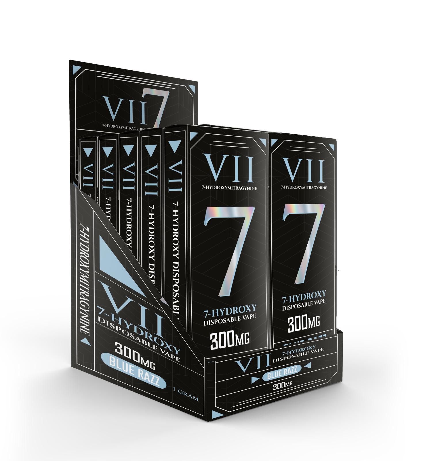 VII - 7 Hydroxy Vape - 300mg - 1g (Box of 10)