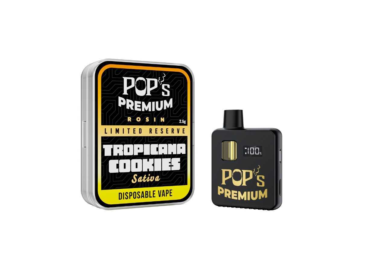 POPS PREMIUM HHC,D9-P,D9-H,D9-C8 LIMITED RESERVE | ROSIN | Disposable 2.5g