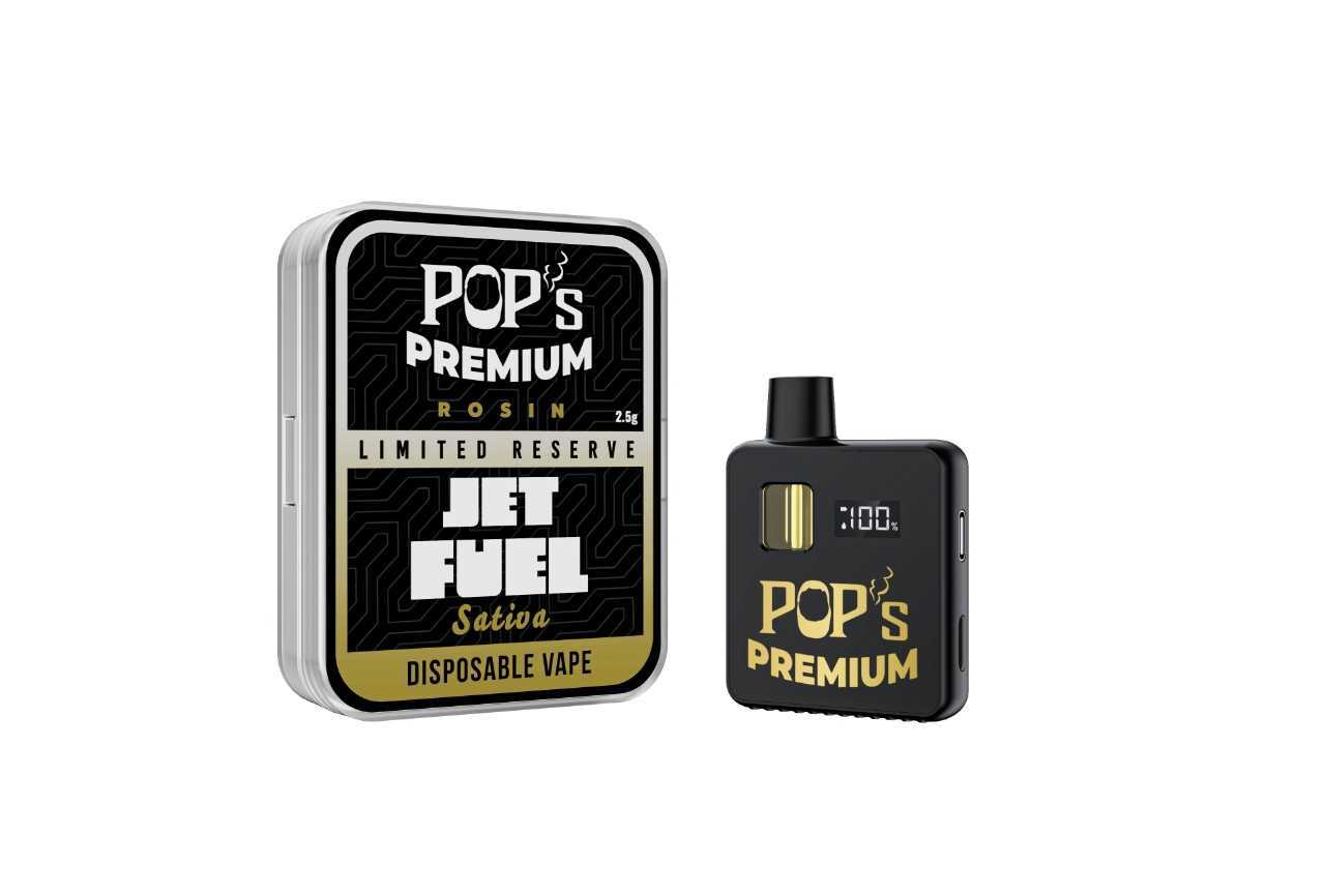 POPS PREMIUM HHC,D9-P,D9-H,D9-C8 LIMITED RESERVE | ROSIN | Disposable 2.5g