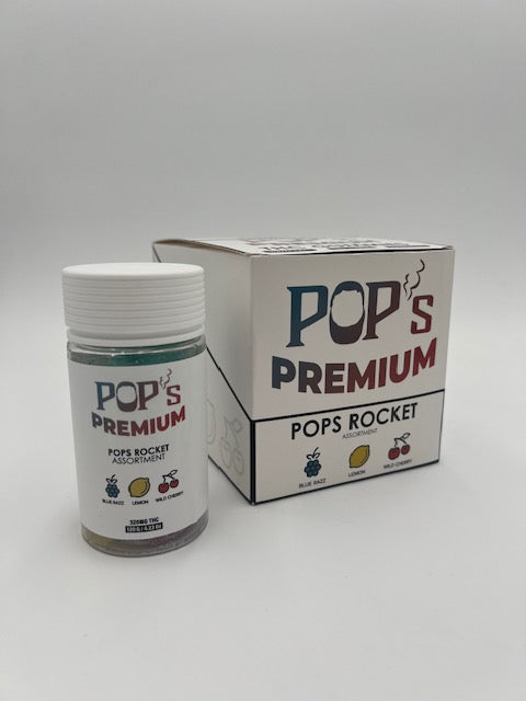 POPS PREMIUM D9 GUMMIES / 16 PER JAR / 6 JARS / 20MG
