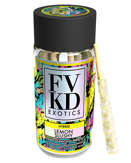 EXOTICS THC-A DIAMOND PRE ROLLS | 7.5g