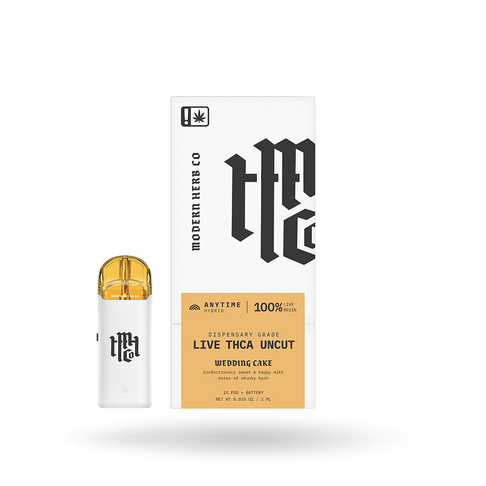 Modern Herb Co | Live Uncut THCA POD | 1 Gram | Box of 6