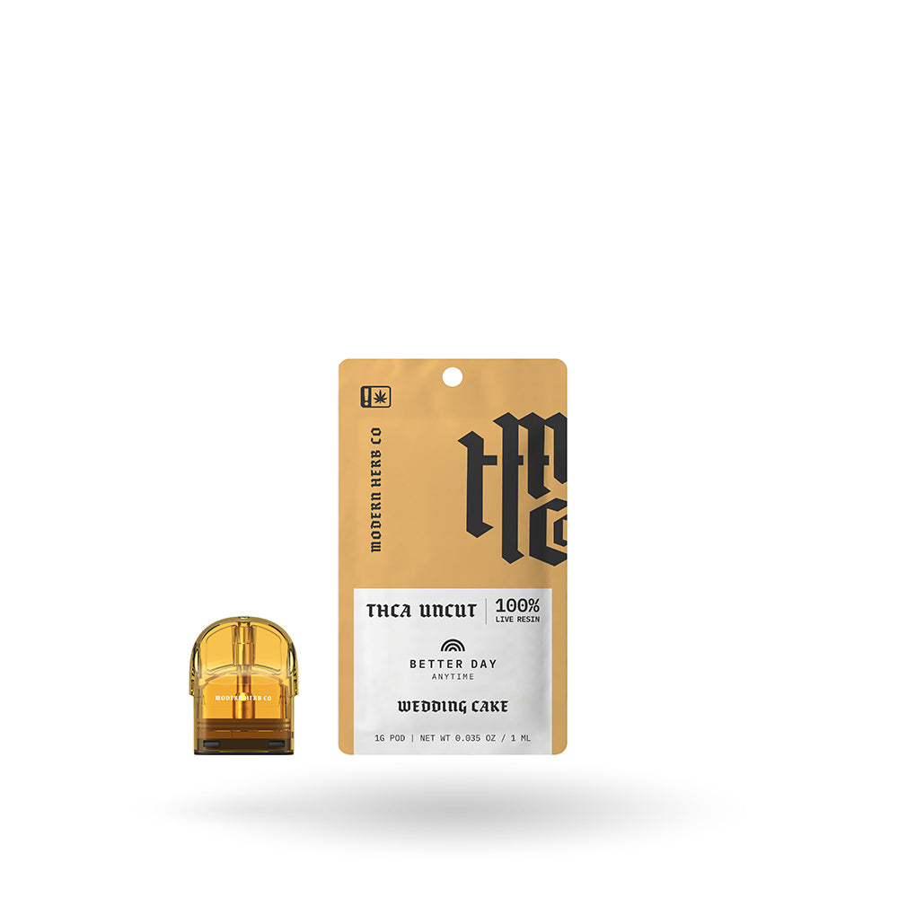 Modern Herb Co | Live Uncut THCA POD | 1 Gram | Box of 6