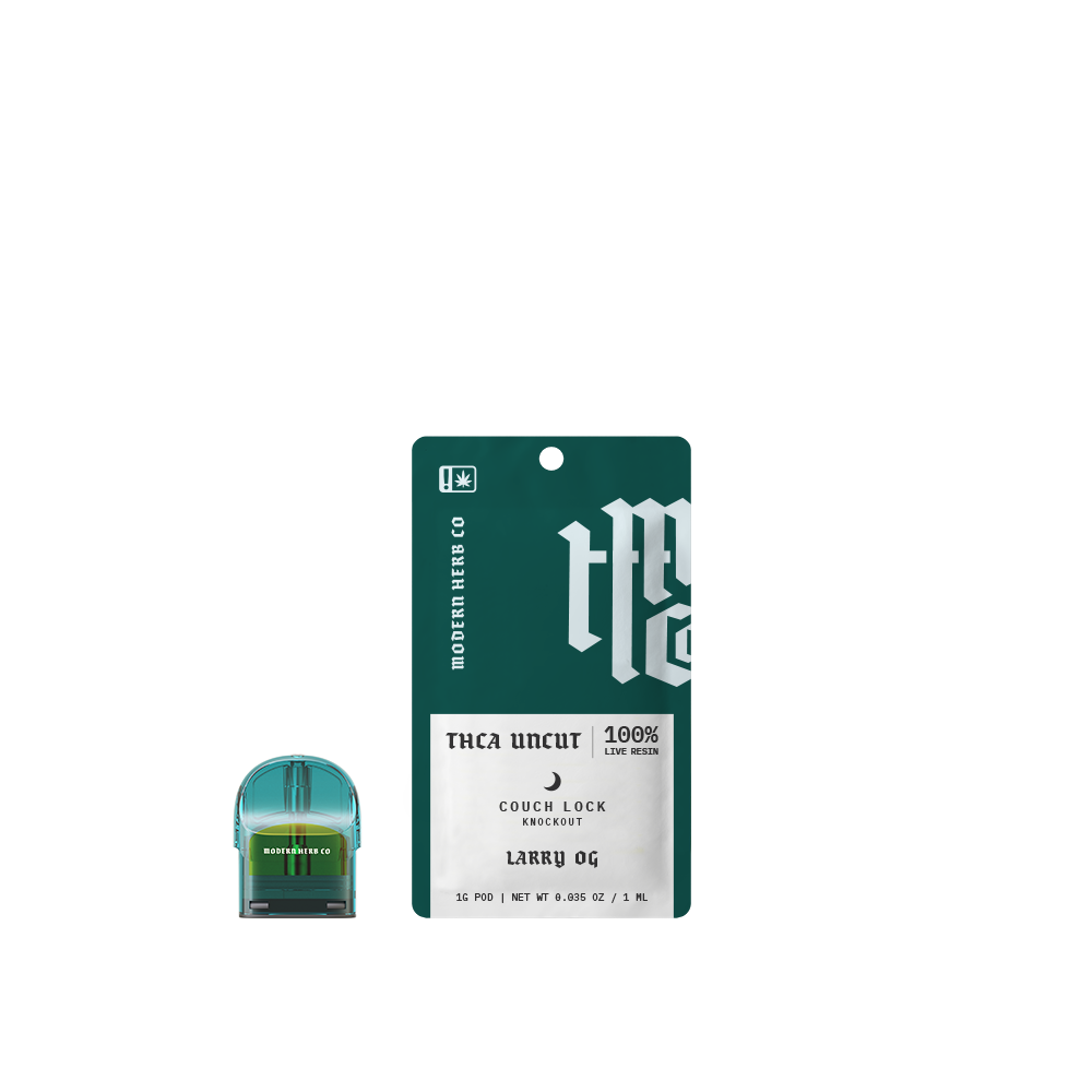 Modern Herb Co | Live Uncut THCA POD | 1 Gram | Box of 6