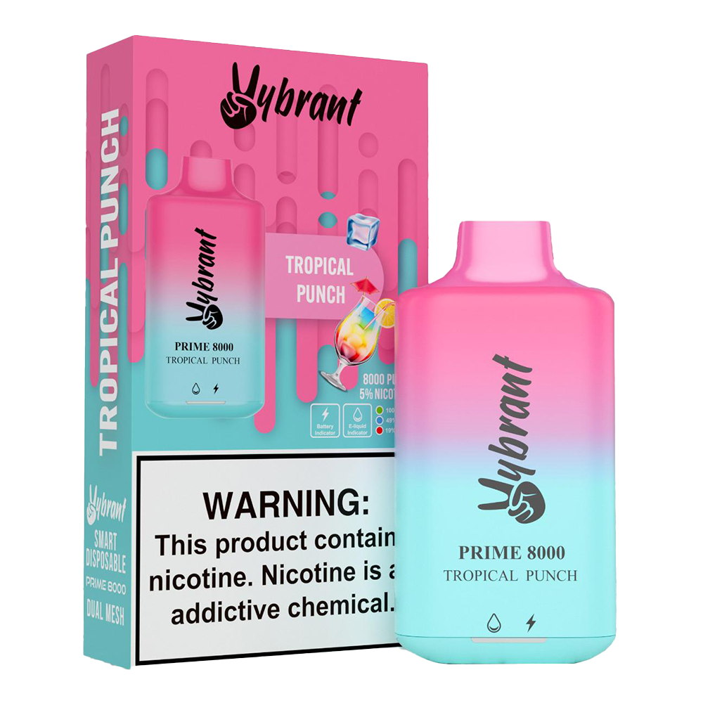PRIME 8000 DISPOSABLE | 5% Nicotine | Box of 10