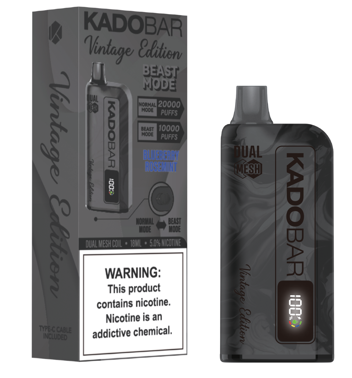 KADOBAR | VINTAGE EDITION | 20,000 PUFFS