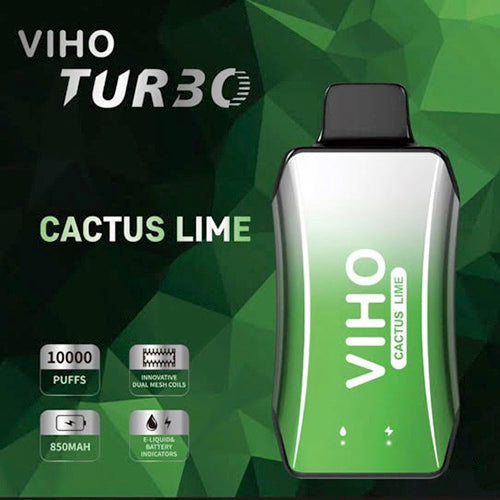VIHO Turbo DISPOSABLE VAPE | 10,000 PUFFS | Box of 5