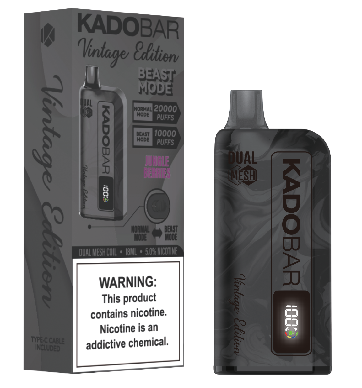 KADOBAR | VINTAGE EDITION | 20,000 PUFFS