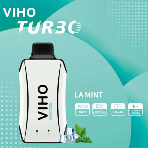 VIHO Turbo DISPOSABLE VAPE | 10,000 PUFFS | Box of 5