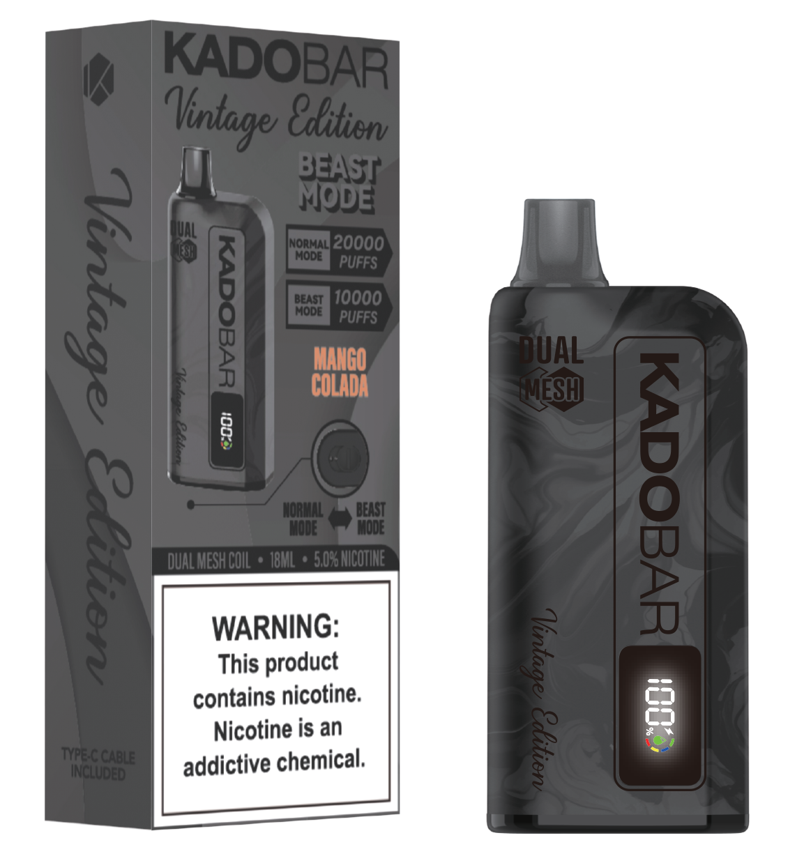 KADOBAR | VINTAGE EDITION | 20,000 PUFFS