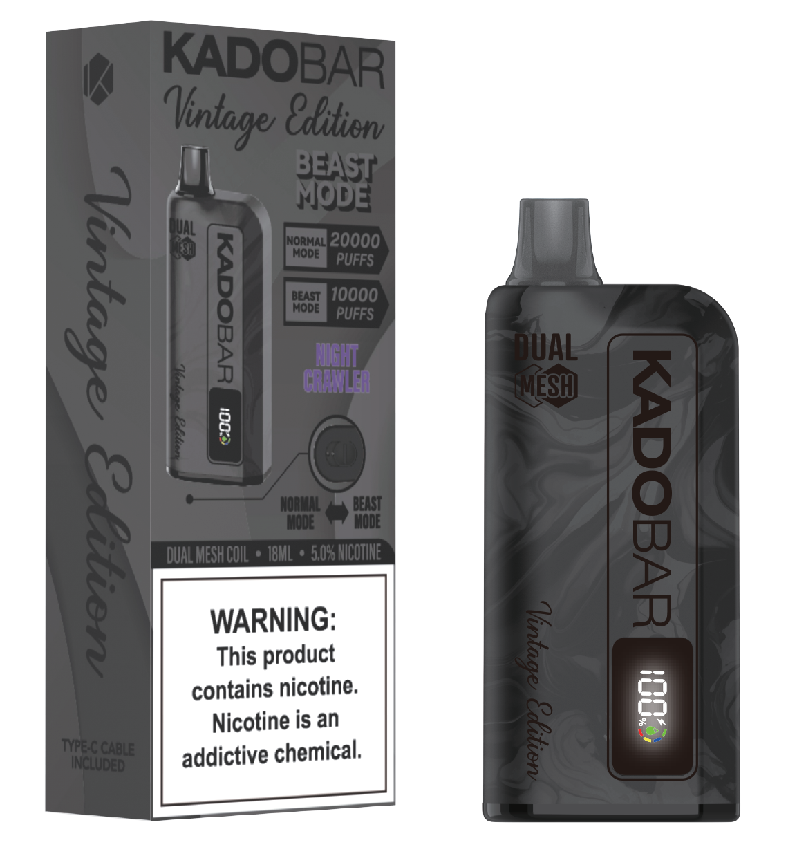 KADOBAR | VINTAGE EDITION | 20,000 PUFFS
