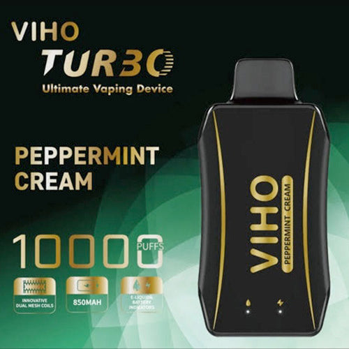 VIHO Turbo DISPOSABLE VAPE | 10,000 PUFFS | Box of 5