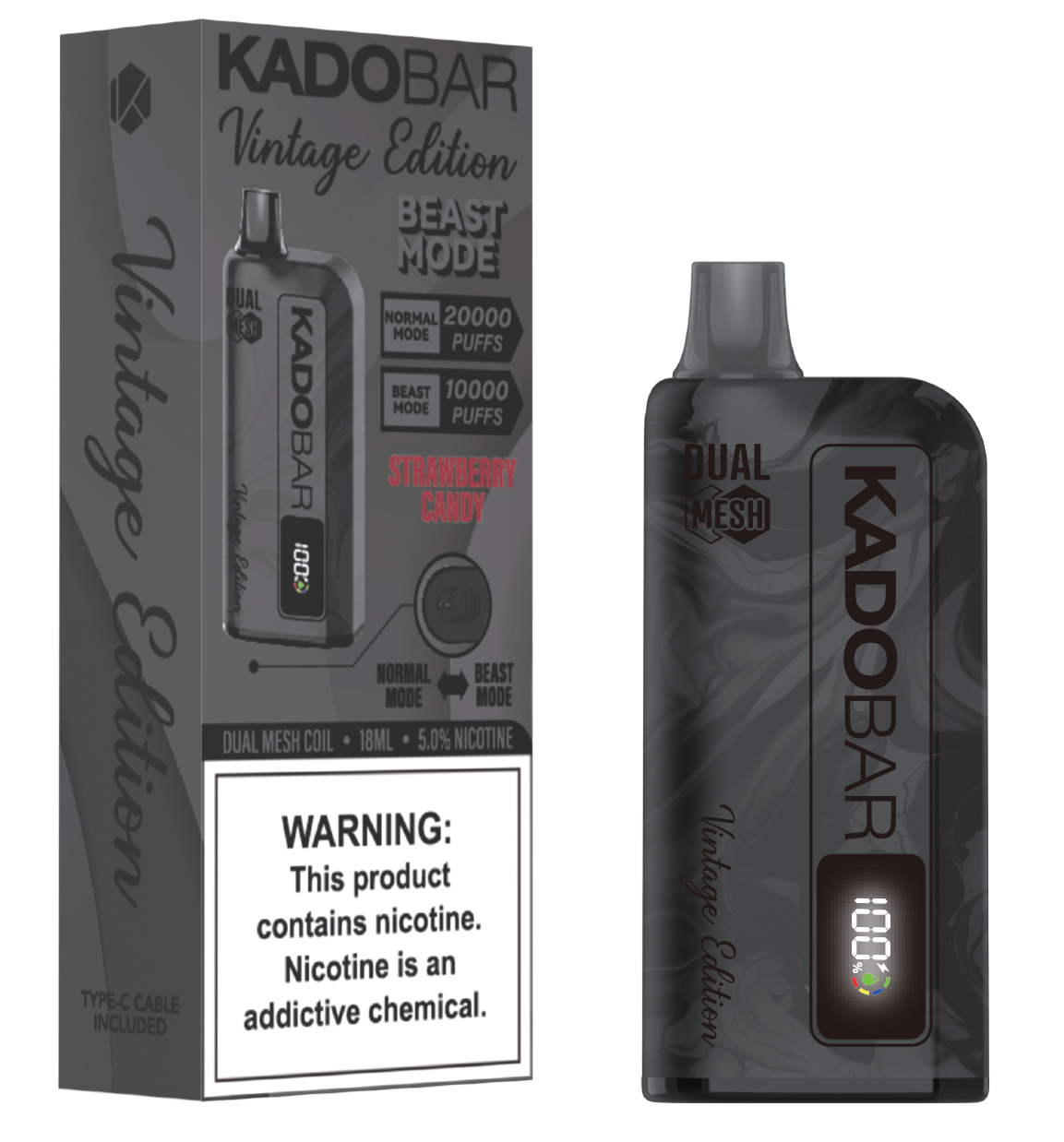 KADOBAR | VINTAGE EDITION | 20,000 PUFFS