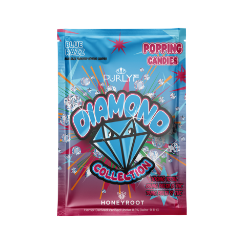 DELTA 8/9 POPPING CANDIES | 100mg | Box of 20