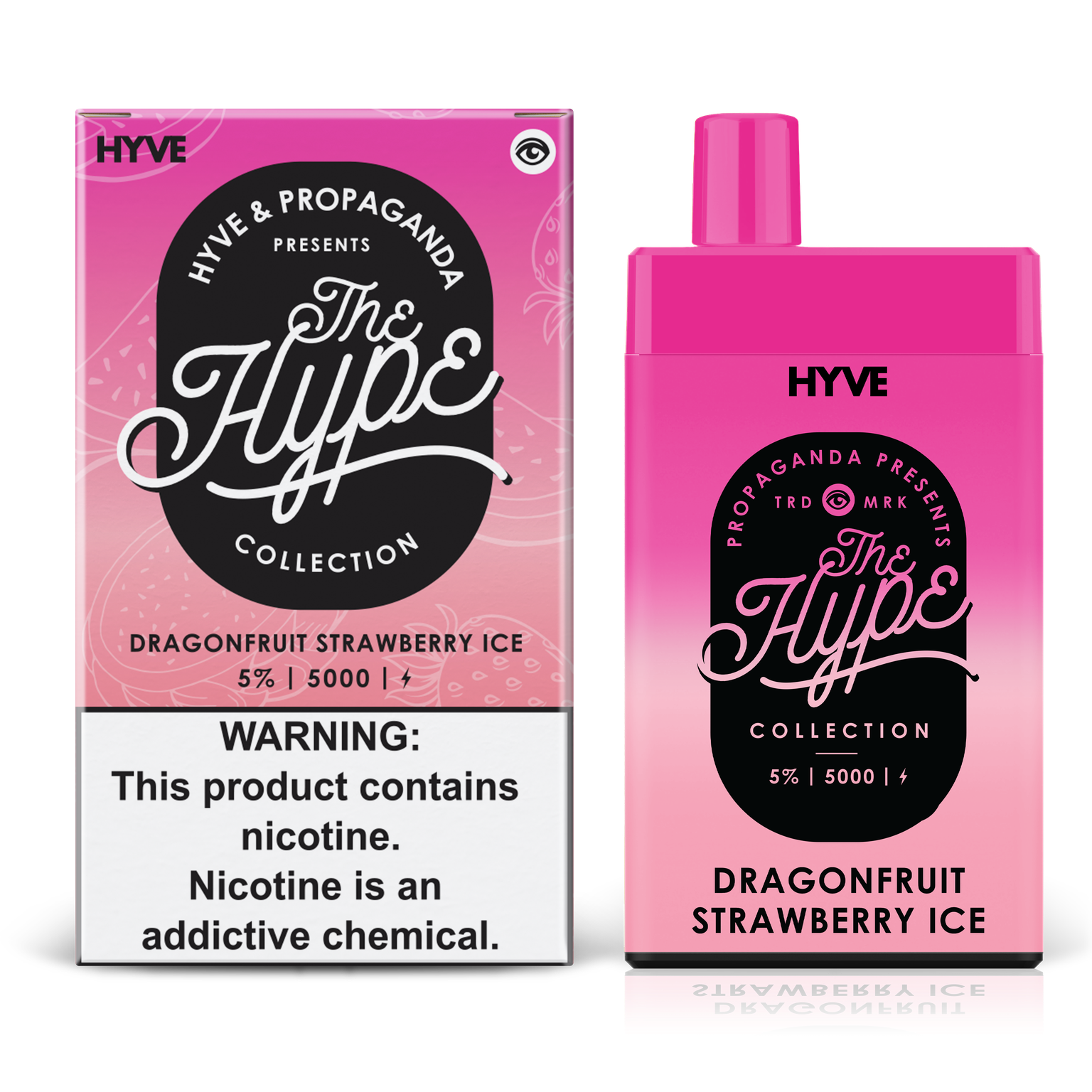 THE HYPE COLLECTION | 5% Nicotine Disposables | Pack of 5