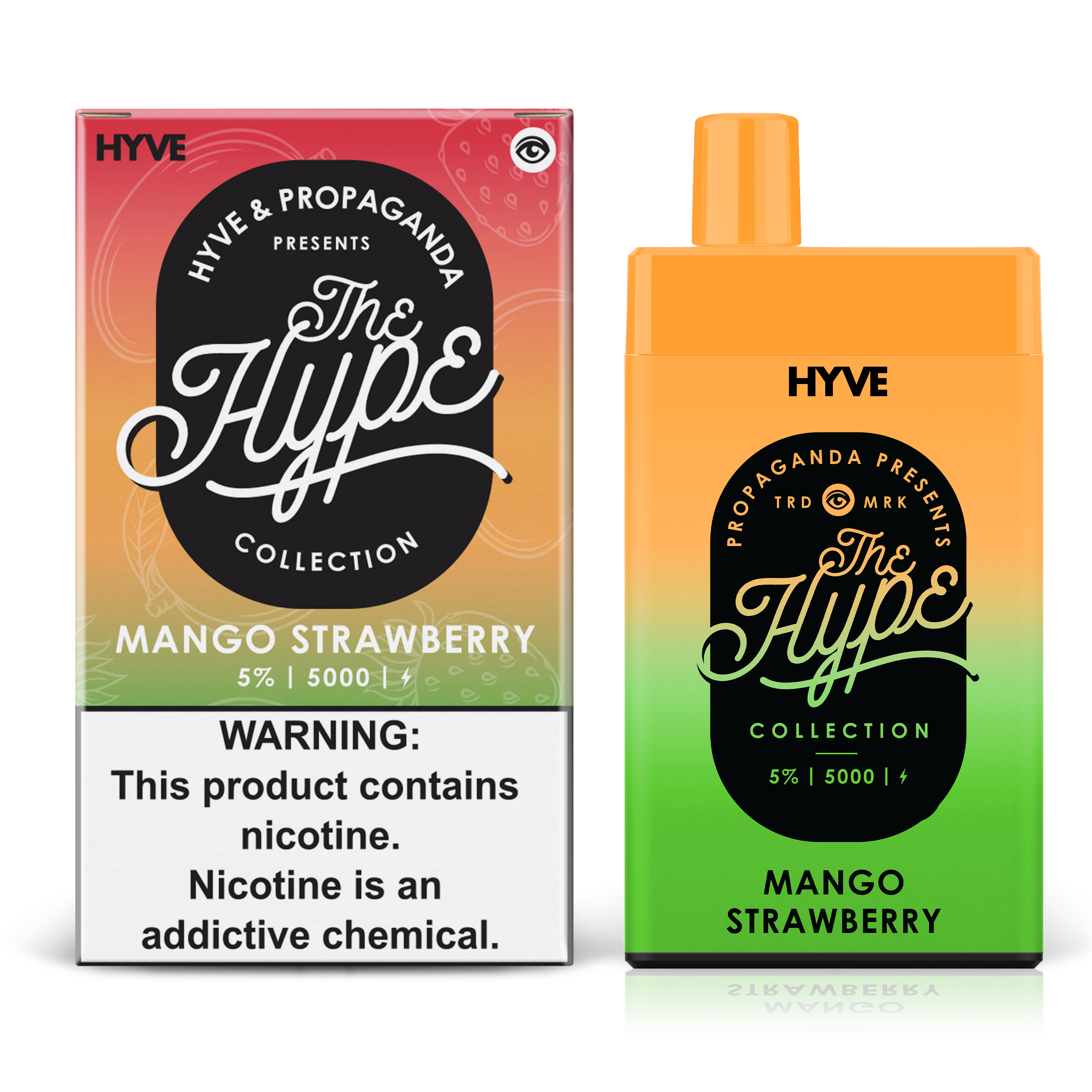 THE HYPE COLLECTION | 5% Nicotine Disposables | Pack of 5
