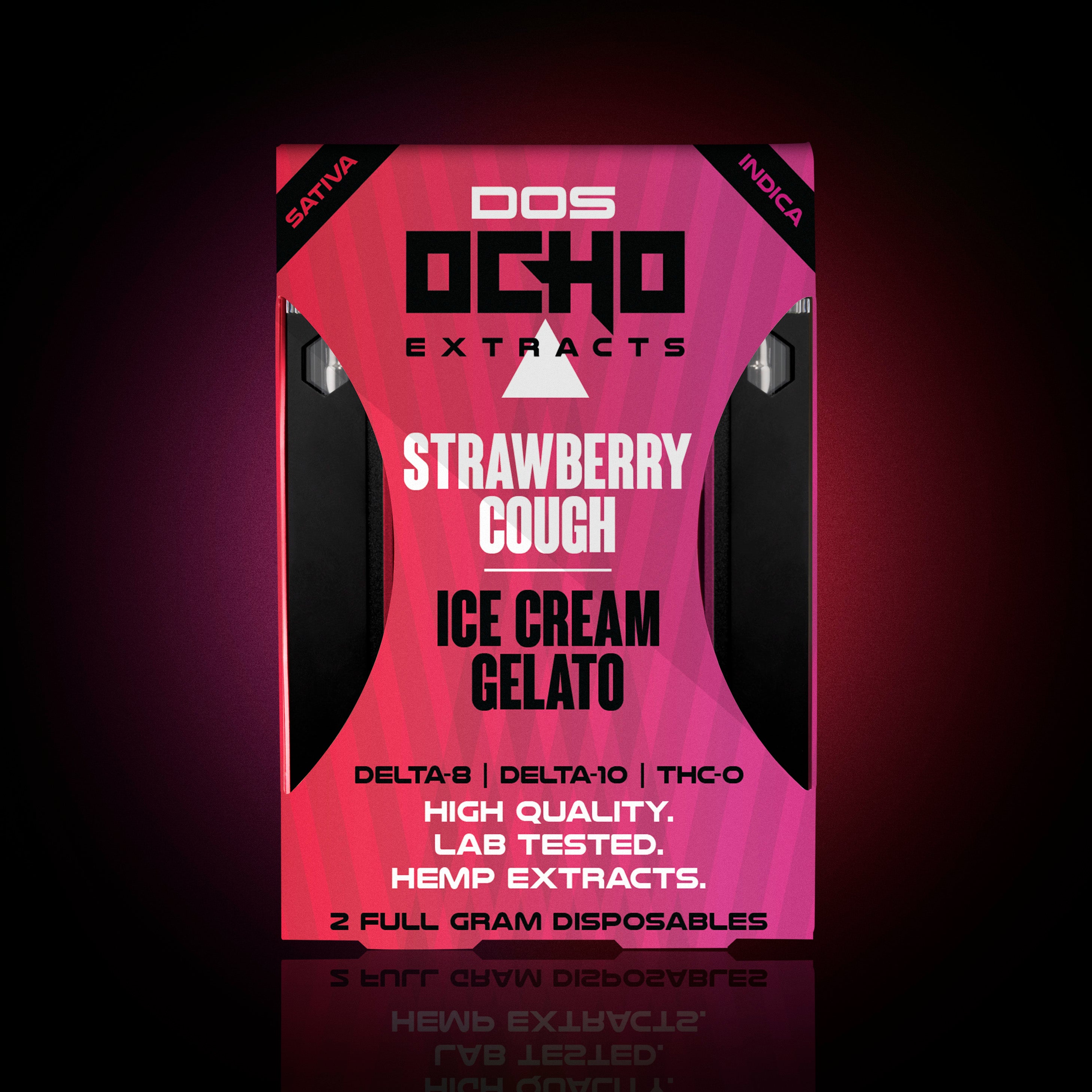 DOS OCHO TRI-BLEND | Disposable Pens 2x1g Pack | Box of 10